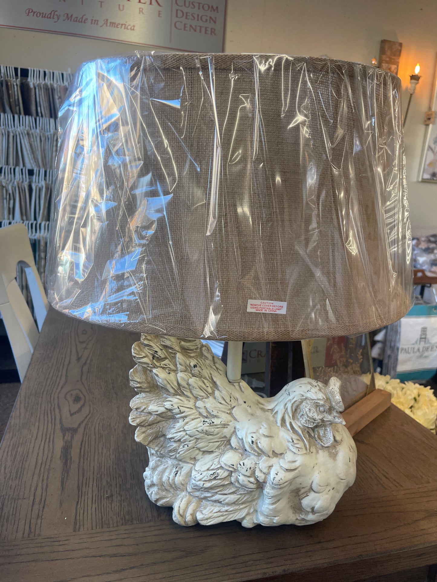 Rooster Table Lamp