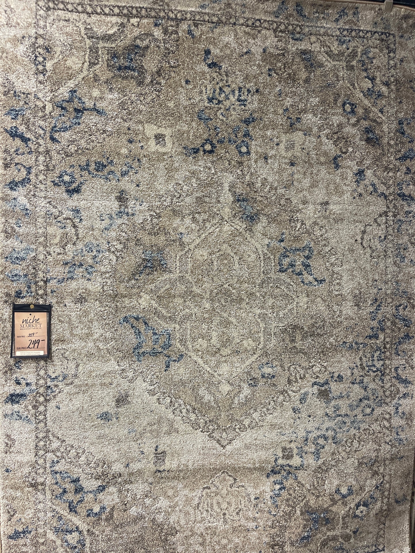 Antigua An7 Linen 5X8