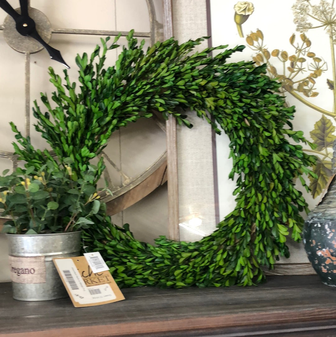 boxwood wreath