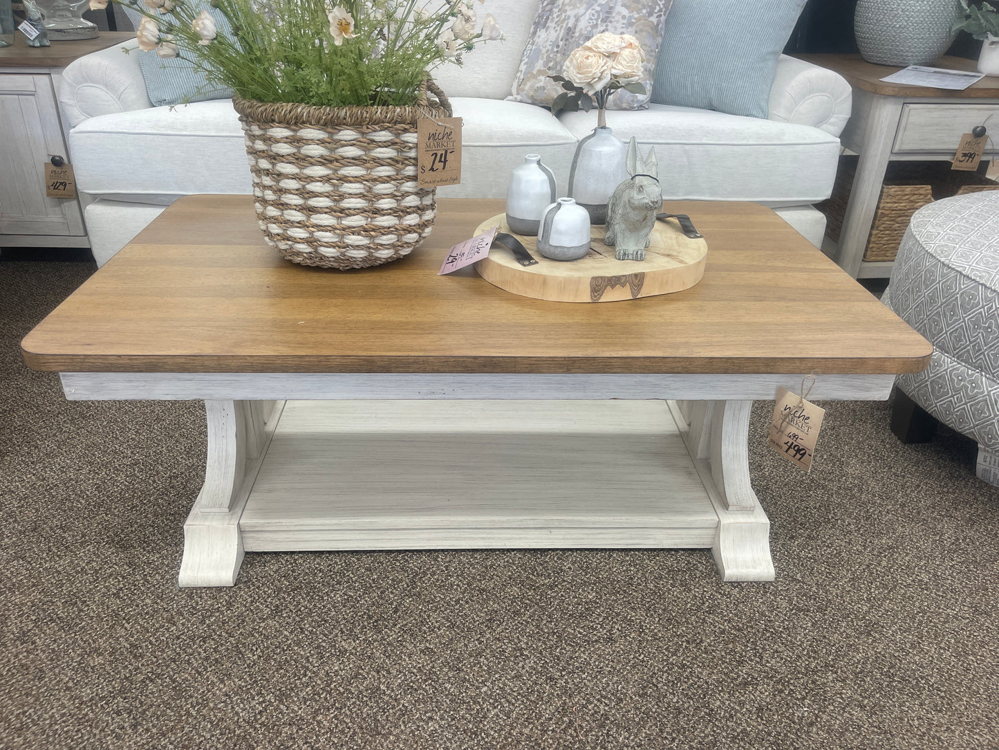 Farmhouse Reimagined Cocktail Table