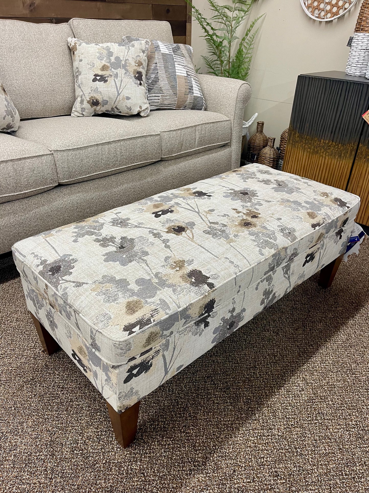 Linen Storage ottoman