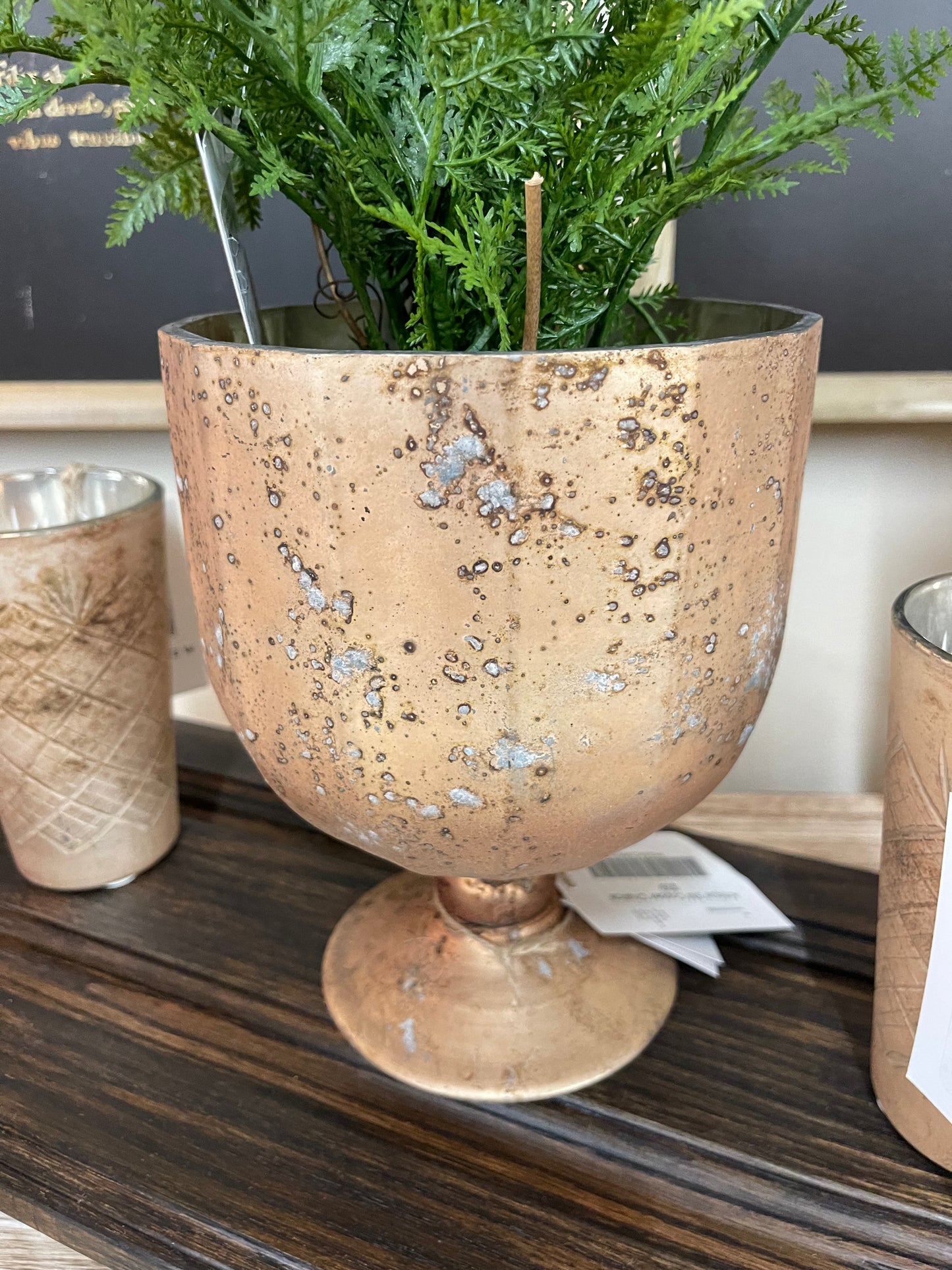 Antique SM Copper Chalice