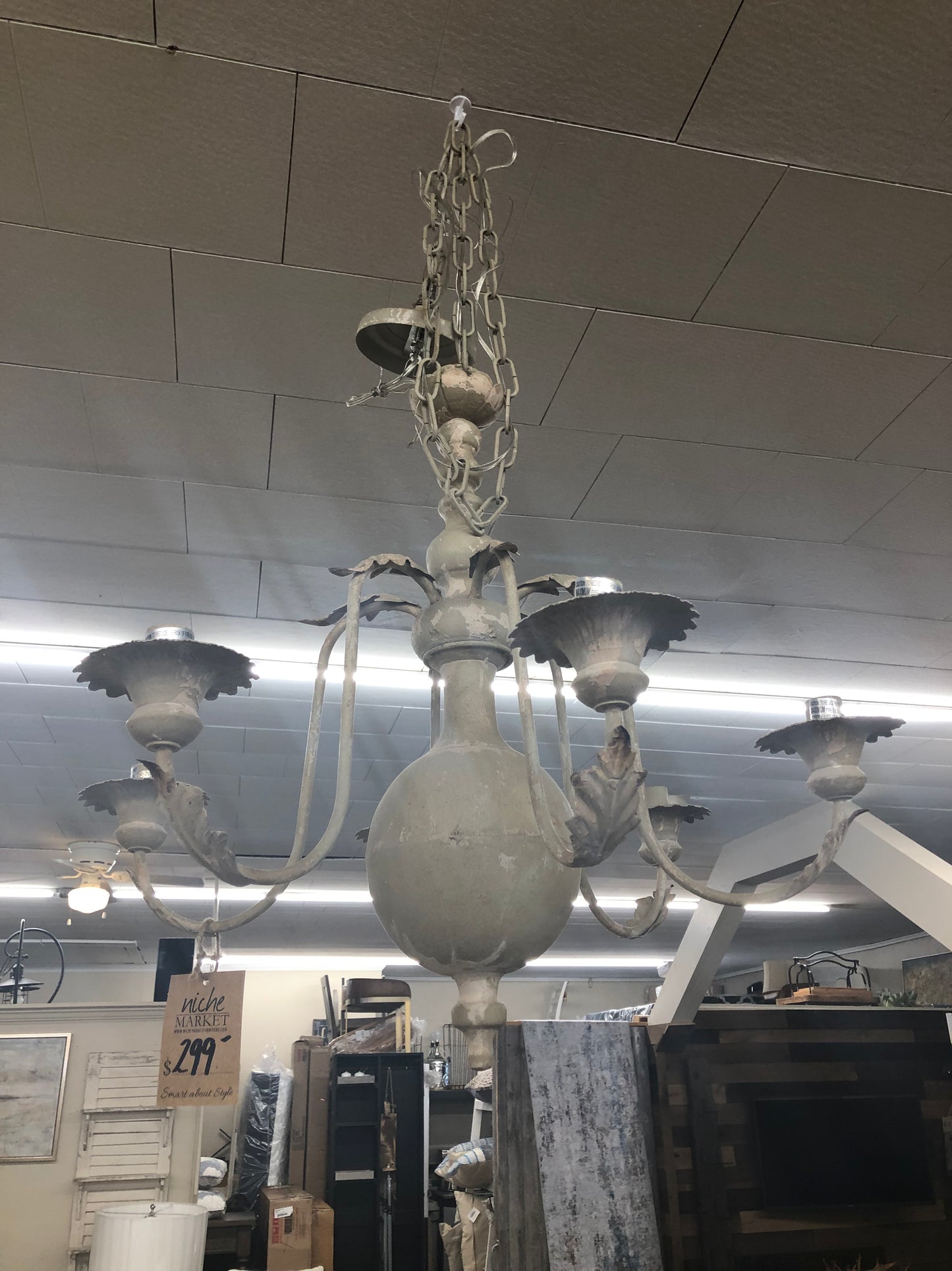 Painted Windsor Chandelier