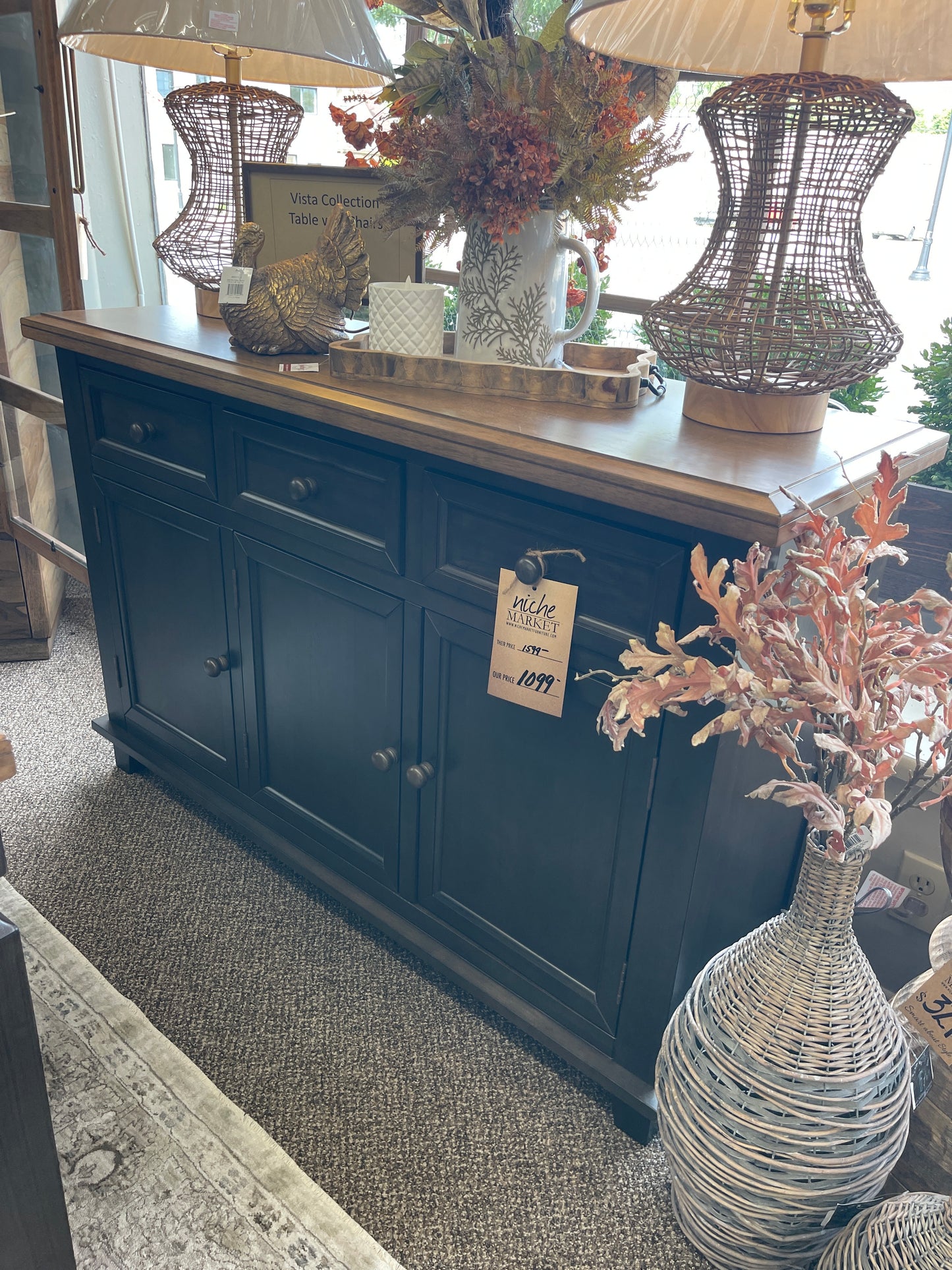 Vista Buffet Hickory/Coal