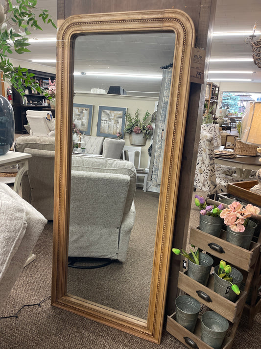 Tall Wood Mirror 70x30