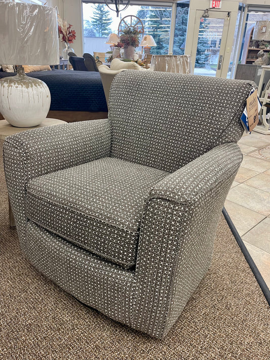 Kaylee Mink Swivel Glider