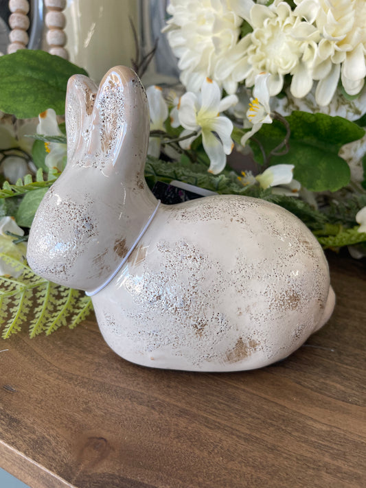 Ceramic Sitting Bunny