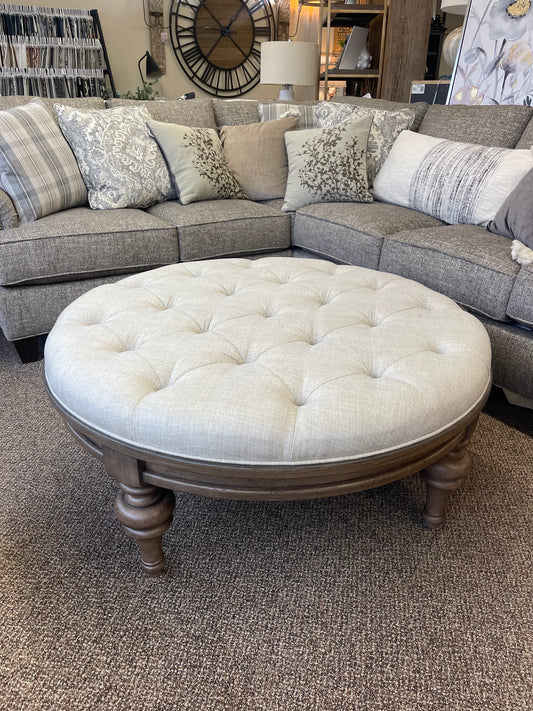 American Farmhouse Round Cocktail Table