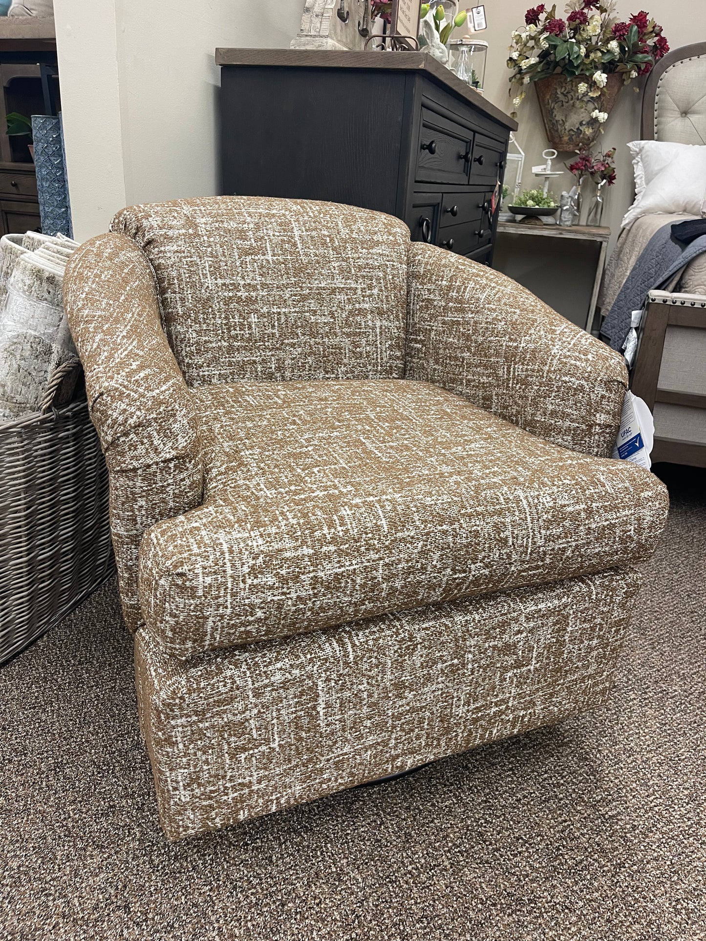 Cass Spice Swivel Glider