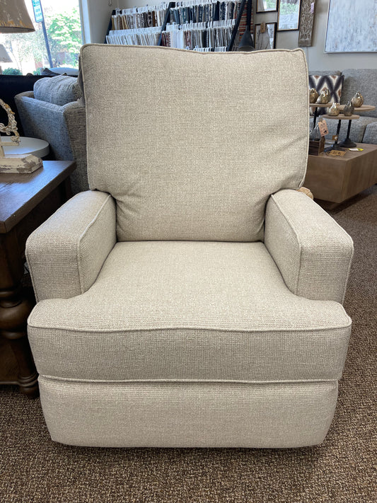 Kersey Wicker Swivel Glider Recliner