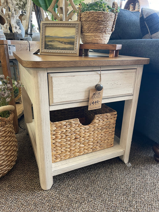 Farmhouse Reimagined End Table